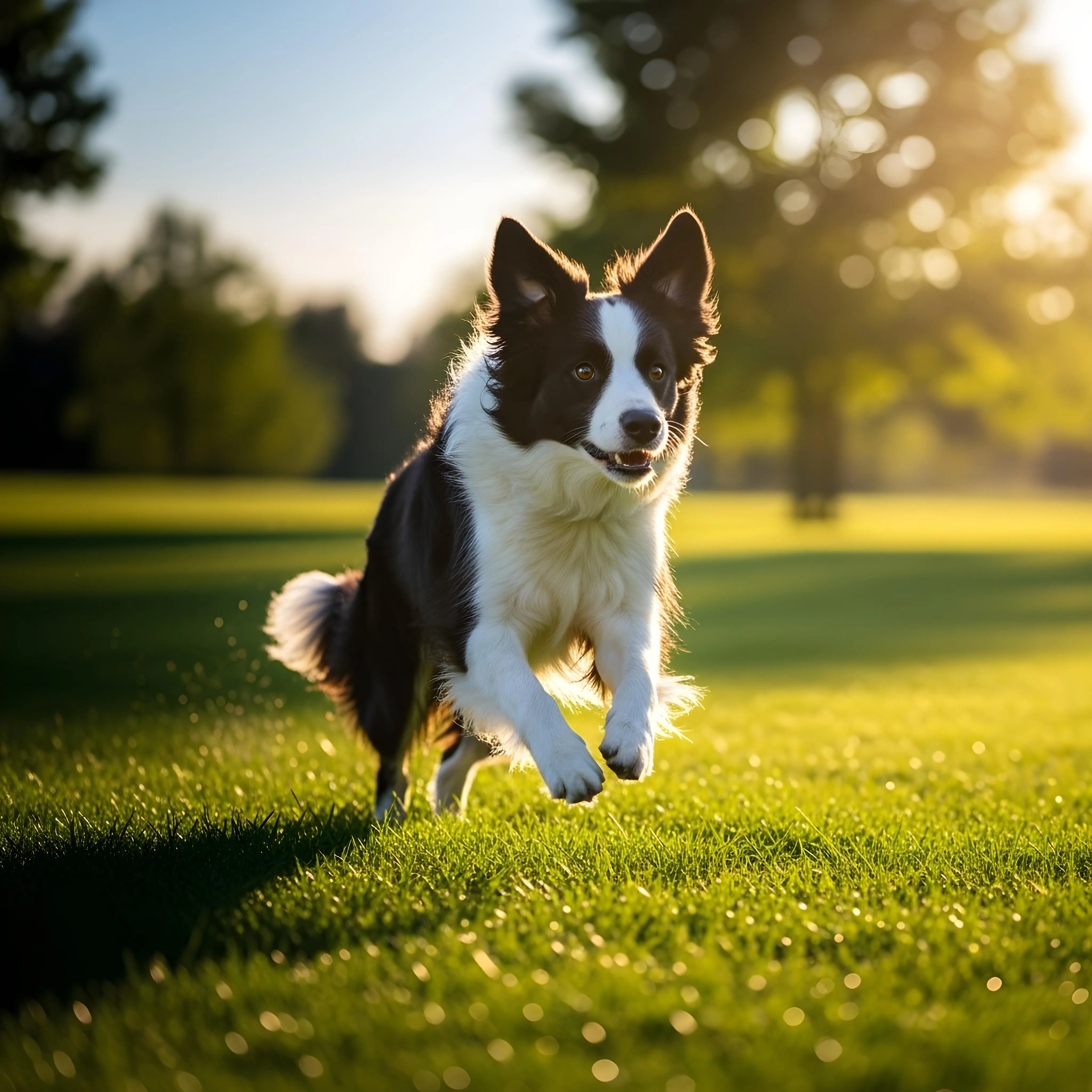 Border Collie running